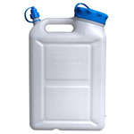 Hünersdorff 818110 Wide Neck Canister 11L Unbreakable HD-PE Natural