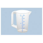 Hünersdorff 935000 Graduated Beaker 500ml PP 1Piece Accurate Measure