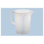 Hünersdorff 939000 Graduated Beaker 5000 ml Plastic 1 Piece