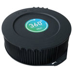 Ideal Office 8741099 Replacement Filter Black HEPA+Carbon 360° for AP60/80 Pro