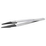 Ideal Tek 249CFR.SA.1.IT Tweezers, ESD Plastic, 130mm, Replaceable Tip