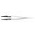 Ideal Tek 249CFR.SA.1.IT Tweezers, ESD Plastic, 130mm, Replaceable Tip
