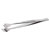 Ideal Tek 4WF.SA.1.IT Wafer Tweezers 125mm, Line Teeth, Curved Paddle