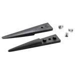 Ideal Tek A249CF Tweezers Replacement Tip 40mm ESD Carbon Fibre Pair