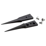 Ideal Tek A5CF Tweezers Tip Pair ESD Scratch-Proof Carbon Fibre 40mm