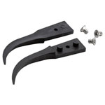 Ideal Tek A7CF Tweezers Replacement Tips, 40mm, ESD, Carbon Fibre, 1 Pair