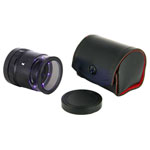 Ideal Tek LE.003UV.ITU Handheld Magnifier 10X 8 UV LEDs 30mm Lens Black