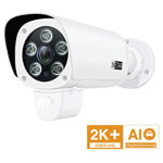 INSTAR 101665 IN-9408 2K+ Wi-Fi CCTV Camera, AI, Night Vision, Smart Home