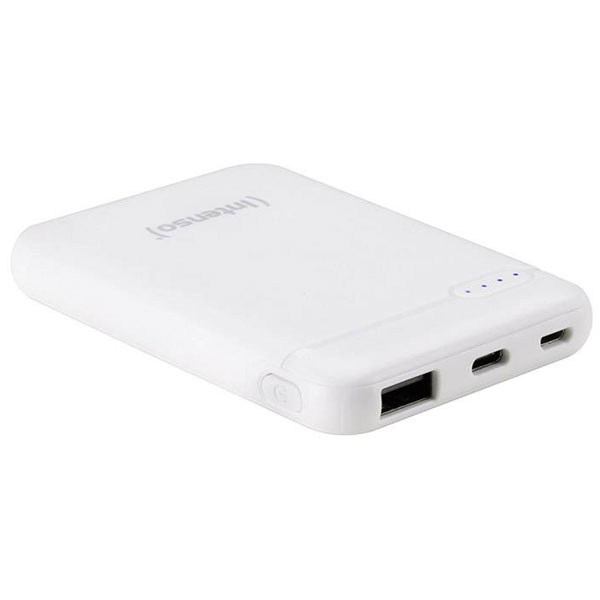 Intenso 7313522 Power bank XS5000 5000mAh LiPo USB-C/Micro USB White