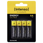 Intenso 7501424 Energy Ultra AA Batteries Alkali-Manganese 2600mAh 4pieces