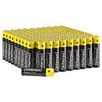 Intenso 7501511 Energy Ultra AAA Batteries 1250mAh 1.5V Pack of 100