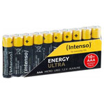 Intenso 7501910 Energy-Ultra AAA Batteries 1.5V 10 piece High Reliability