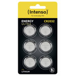 Intenso 7502436 Energy Ultra Button Cell CR2032 3V 6pieces 220mAh Lithium