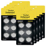 Intenso 7502436MP Button Cell CR2032 3V 220mAh 6 pieces Long-Lasting Battery