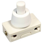 interBär 3030-276.02 Pushbutton Switch 250V 2A Off/On Latch 25x14mm
