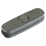 interBär 5055-004.01 Pull Switch Black Off/On 3A Silver-Contact LED-Ready