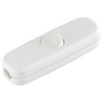 interBär 5055-008.01 Pull Switch White Off/On 3A Silver Contact