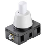 interBär 8001-007.01 Pushbutton Switch 250V AC 6A On/Off 27x16x29.7mm