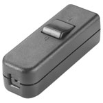 interBär 8006-004.01 Pull Switch Black Off/On 6A For Halogen Lamps