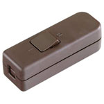 interBär 8006-009.01 Pull Switch Brown 1xOff/On 6A Halogen Lamp Ready