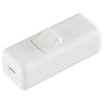 interBär 8010-008.01 Pull Switch White 2x Off/On 10A Housing Screwed