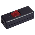 interBär 8010-104.01 Pull Switch Black/Red 2x Off/On 10A Housing & Relief
