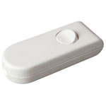 interBär 8093-208.01 Cord Pull Switch White/Red Off/On 2A 1Piece