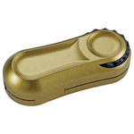 interBär 8114-010.01 Pull Dimmer Gold 20-200W Cord Intermediate Earthed