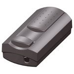 interBär 8115-004.01 LED Pull Dimmer Black 7-110W Hand/Foot Control