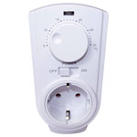 interBär 8141-008.01 Indoor Thermostat Adapter 5°-30°C 3680W Plug & Play