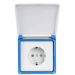 interBär 9014-002.01 eMobility Charging Port 16A 3.7kW IP44 Garage Use