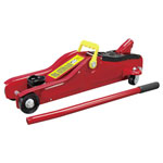 IWH 120075 Floor Jack 2T 85-330mm Hydraulic Robust & Metal Wheels