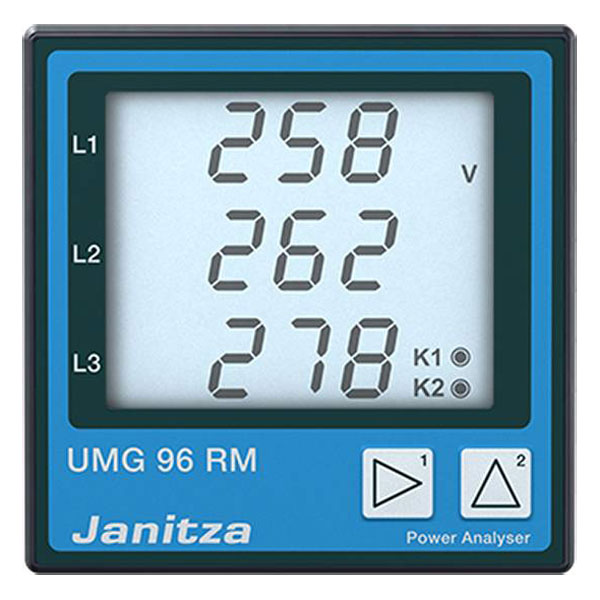 Janitza 5222066 UMG 96RM-CBM Digital Rack-Mount Meter 1 piece