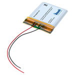 Jauch Quartz 247540 LP402025JU Prismatic LiPo Battery 3.7V 150mAh Rechargeable