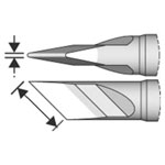 JBC C210018 C210 Soldering Tip Blade-Shaped 0.3mm 1piece Ideal for SMD Work