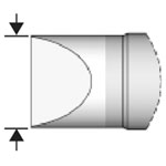 JBC C470 Series C470006 Soldering Tip Chisel-Shaped 2.5mm 1 piece