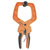 JORGENSEN 2465022 Ratcheting Spring Clamp 10cm Max Span 100mm