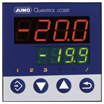 Jumo 605310 Quantrol LC300 Temperature Controller 3A Relay 80x96x96mm