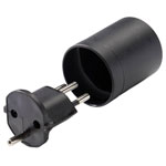 Martin Kaiser 153/sw/1 Fixed Adapter Type E to J, Earthing, 1-Piece Set