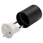 Martin Kaiser 154/kws/1 Fixed Adapter Piece, No Earthing Contact, 1 pc