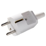 Martin Kaiser 516/kws Safety Plug Polyamide 250V IP20 Chalk White Reconnectable