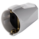 Martin Kaiser 544oT/gr Safety Mains Socket Polypropylene 250V Grey IP20