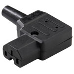 Martin Kaiser 791/kws Hot Wire Connector Right Angle 10 A Black Reconnectable