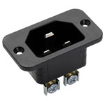 Martin Kaiser Elektro 836/sw Hot Wire Connector Plug 16A Black 1 piece