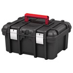 Keter 238279 Wide Toolbox Empty Black Durable 1 Piece Organiser