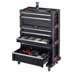 Keter 238557 Trolley Black Workshop Trolley, 1 piece, Factory Colour