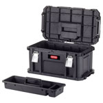 Keter 239995 Connect Toolbox Empty Black 1 piece Durable and Spacious