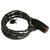 KH-security 370210 Chain Lock Steel Core Anti-Theft with Paint Protection