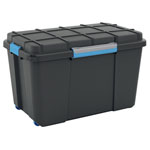 KIS 241508 Scubba Storage Box 735x460x445mm Grey-blue Stackable