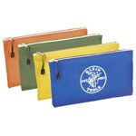 Klein Tools 5140 Tool Bag (Empty) 4-Pack Colourful Secure Zipper Pockets